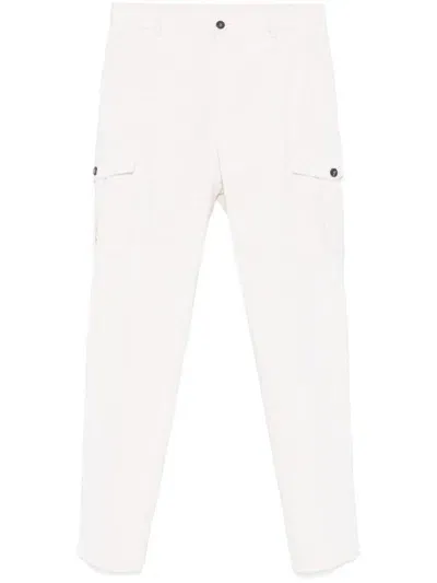 Peserico Cargo Pants In White