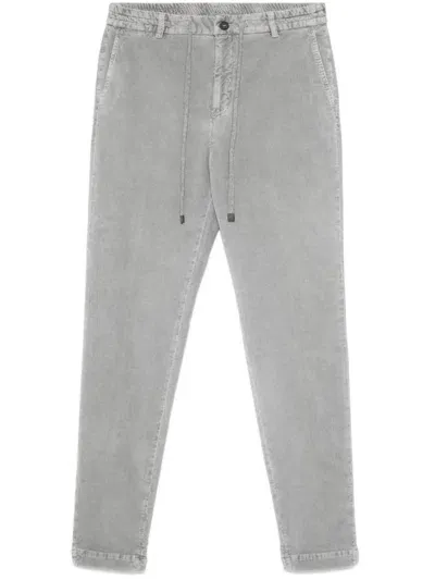 Peserico Corduroy Trousers In Grey