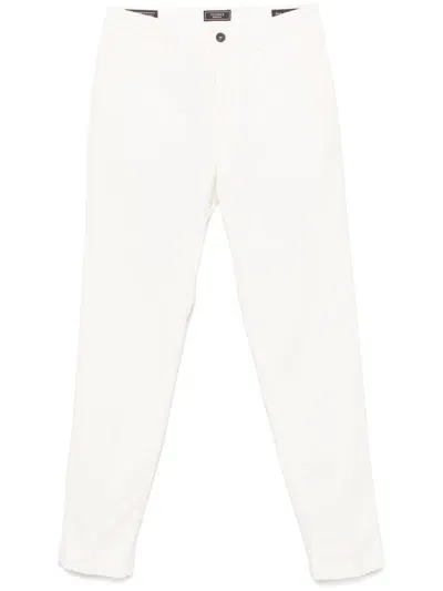 Peserico Cotton Chinos In White