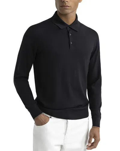 Peserico Polo Sweater In Blue