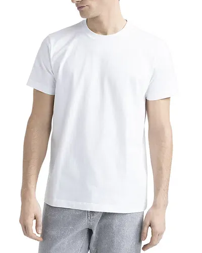 Peserico Short Sleeve Tee In Pure White