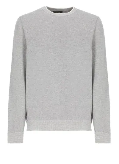 Peserico Wool Sweater In Grey