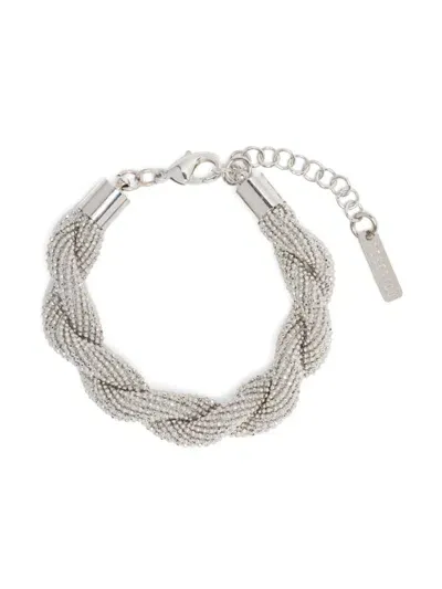 Peserico Twisted Bracelet In Silver