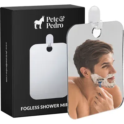 Pete & Pedro Fogless Shower Mirror