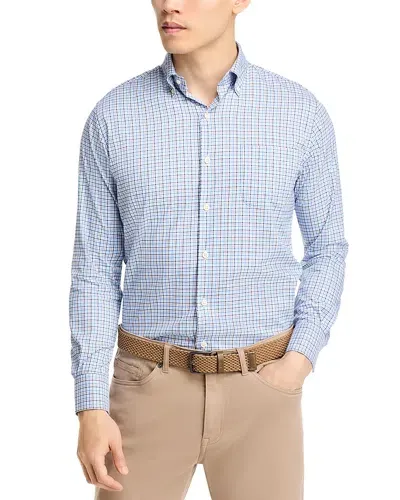 Peter Millar Albert Crown Lite Button Down Shirt In Galaxy