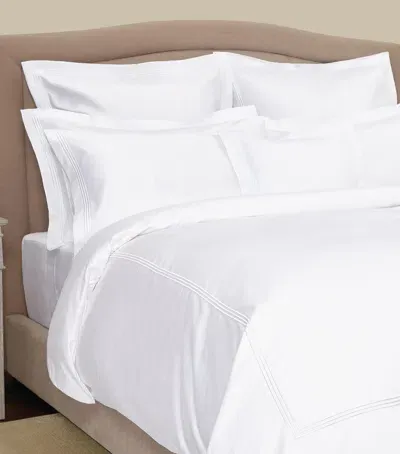 Peter Reed Lancaster Duvet Cover In White