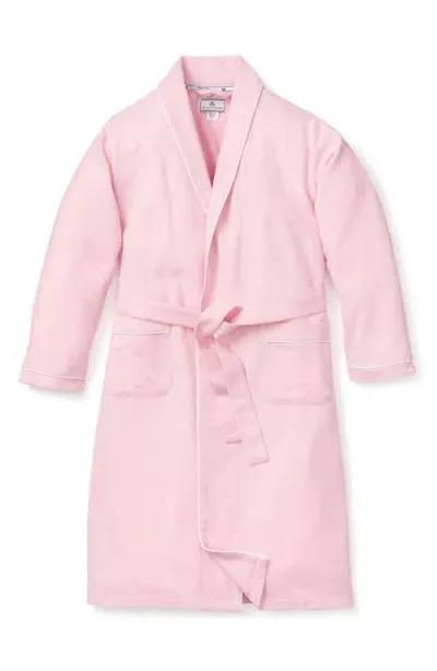 Petite Plume Kids' Flannel Robe In Pink