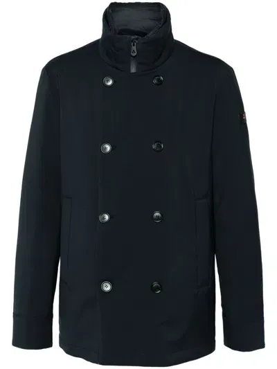 Peuterey Detachable-bib Coat In Blue