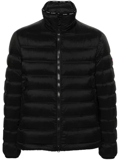 Peuterey Logo-patch Padded Jacket In Black