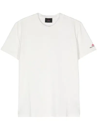 Peuterey Polo Shirt With Logo In White