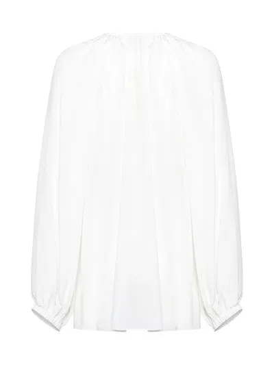 Phaeonia Anita Long Sleeves Blouse In White