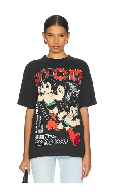 Philcos Astro Boy Atom Boxy Tee In Black Pigment