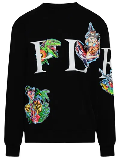 Philipp Plein Hawaii Sweatshirt In Black