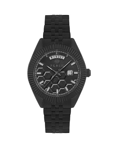 Philipp Plein Date Superlative Watch, 42mm In Black