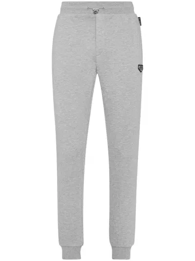 Philipp Plein Iconic Plein Joggers In Grey