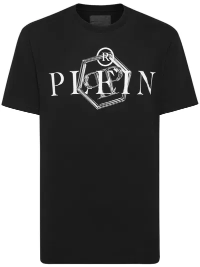 Philipp Plein Logo-print T-shirt In Black