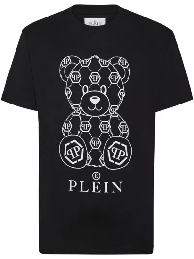 Philipp Plein Ss Tedy Bear T-shirt In Black