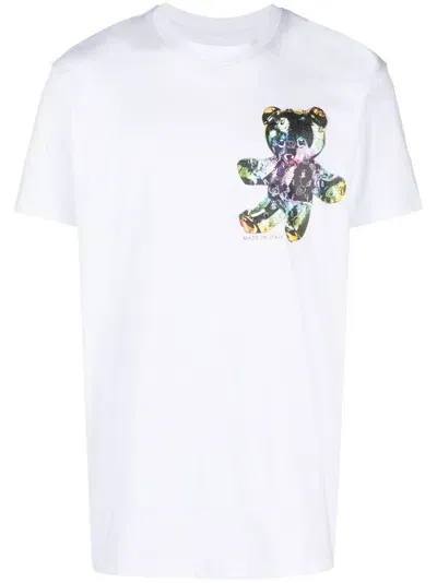 Philipp Plein Teddy Bear-print T-shirt In White