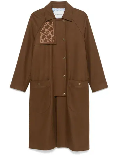 Philippe Model Coats Brown