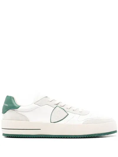 Philippe Model Paris Nice Sneakers In White