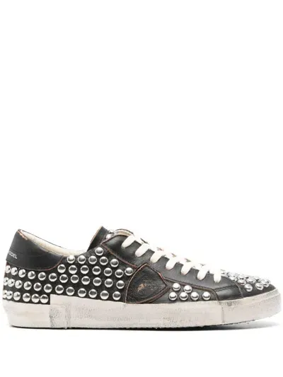 Philippe Model Paris Prsx Sneakers In Black