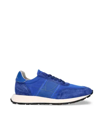 Philippe Model Paris Sneaker Bassa Running Tour Blu In W004