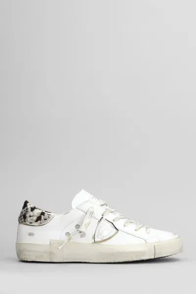 Philippe Model Prsx Low Sneakers In White