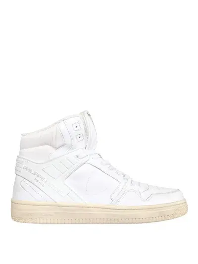 Philippe Model Great Tall Sneakers In White