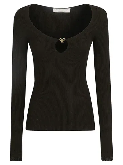 Philosophy By Lorenzo Serafini Sweaters Black