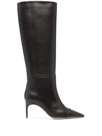 Philosophy Di Lorenzo Serafini 75mm Knee-high Boots In Brown