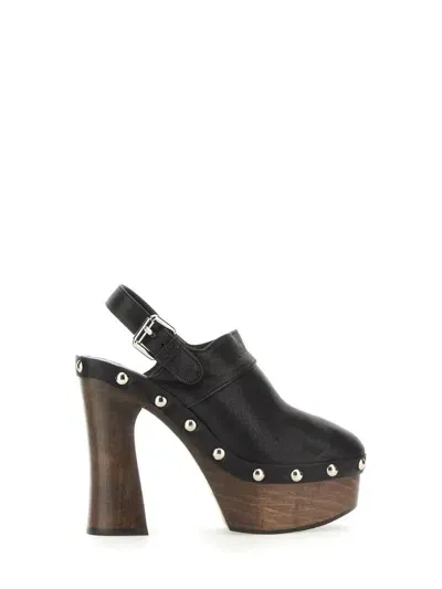 Philosophy Di Lorenzo Serafini Maxi Clog With Studs In Black