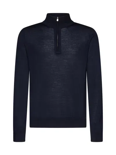 Piacenza 1733 Sweaters In Blue Navy