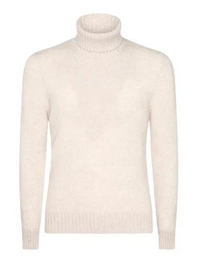 Piacenza Cashmere Light Beige Wool Knitwear In Beis