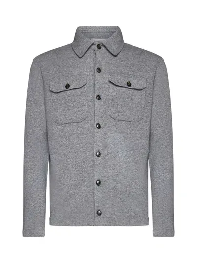 Piacenza Cashmere Shirt In Grey