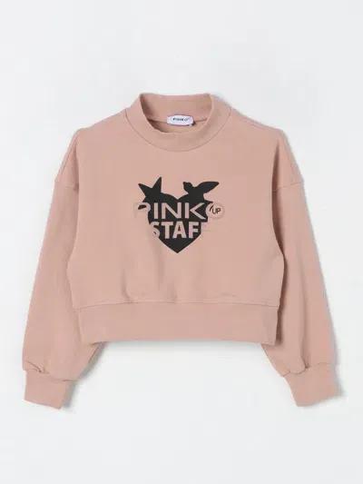 Pinko Sweater  Kids Color Blush Pink In Puder