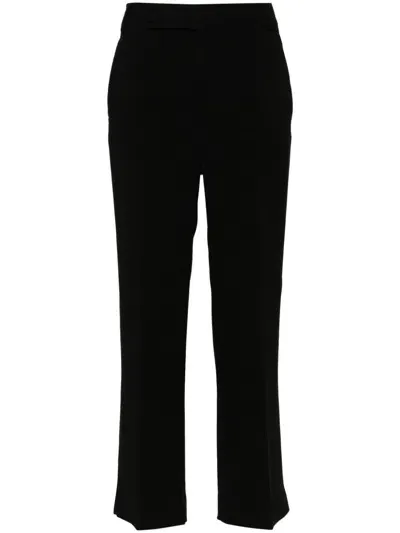 Plan C Cady Trousers In Black