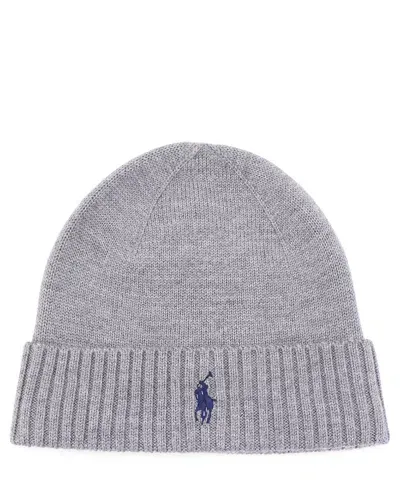 Polo Ralph Lauren Beanie In Grey