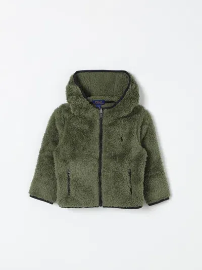 Polo Ralph Lauren Coat  Kids Color Green In Grün