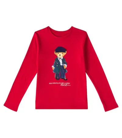 Polo Ralph Lauren Kids' Cotton Jersey T-shirt In Red