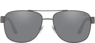 Polo Ralph Lauren Eyewear Aviator Sunglasses In Grey