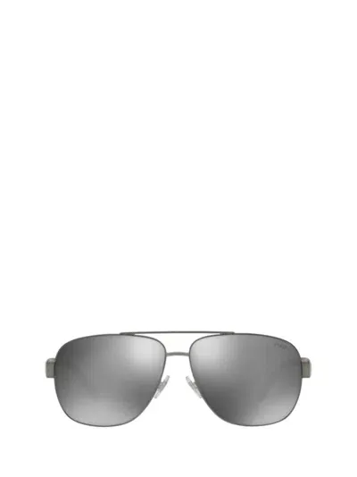 Polo Ralph Lauren Eyewear Pilot Frame Sunglasses In Grey