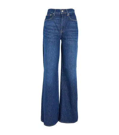 Polo Ralph Lauren High-rise Wide Jeans In Blue