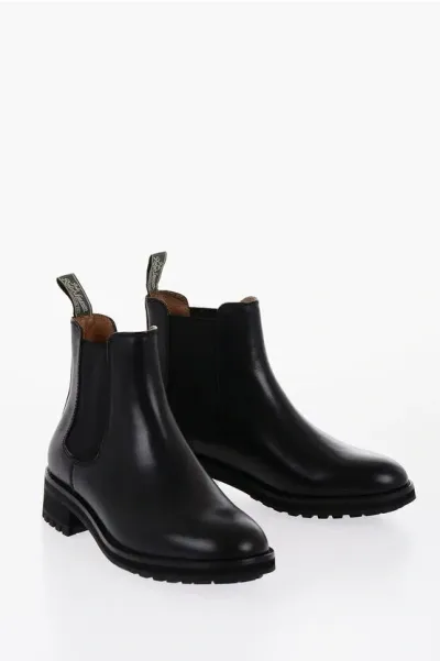 Polo Ralph Lauren Leather Bryson Chelsea Boots