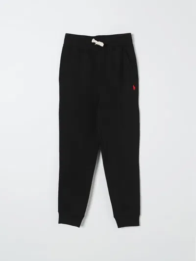 Polo Ralph Lauren Pants  Kids Color Black In Schwarz