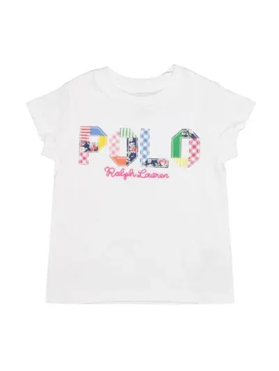 Polo Ralph Lauren Kids' Sspolotshirt Knit Shirts T-shirt In White