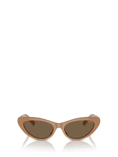 Polo Ralph Lauren Sunglasses In Shiny Brown