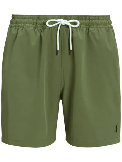 Polo Ralph Lauren Polo Pony Swim Shorts In Green