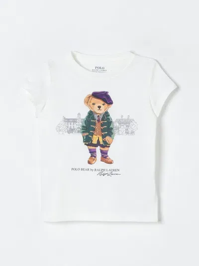 Polo Ralph Lauren T-shirt  Kids Color White In Weiss