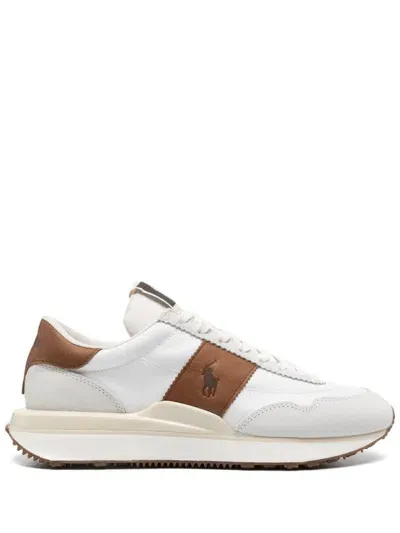 Polo Ralph Lauren Train 89 Sneakers In White