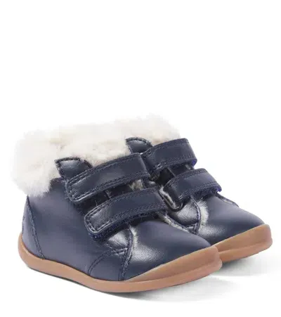 Pom D'api Baby Flex Up Easy Leather Booties